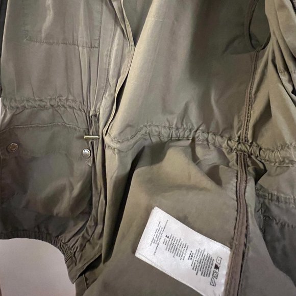 Michael Kors utility jacket army green sz M - Picture 6 of 9